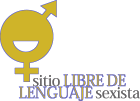 Sitio libre de lenguaje sexista